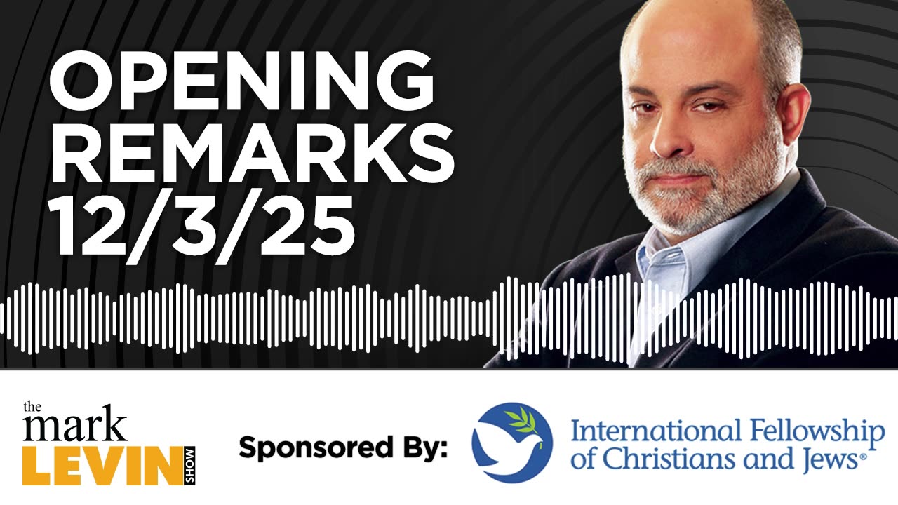 Mark's Opening Remarks - 12/3/25