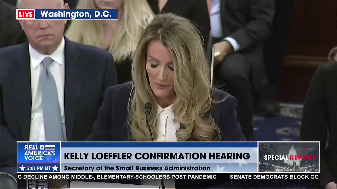 KELLY LOEFFLER CONFIRMATION HEARING OPENING STATEMENT