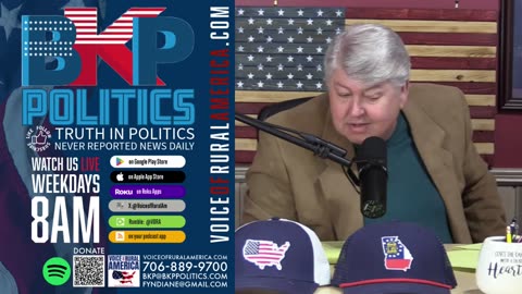 LIVESTREAM - Tuesday March 4, 2025 - 8:00am ET - Voice of Rural America with BKP