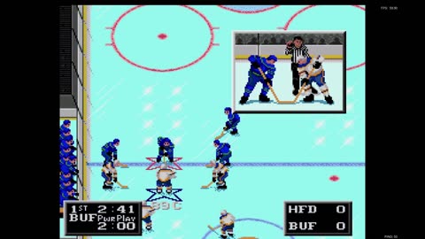 NHL '94: Whalers (Len the Lengend) at Sabres (Ted_HitchCoCk) {Genesis} - Exhibition 183 (OT!)