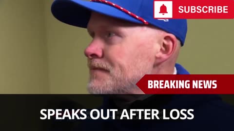 Sean McDermott Speaks Out After Loss