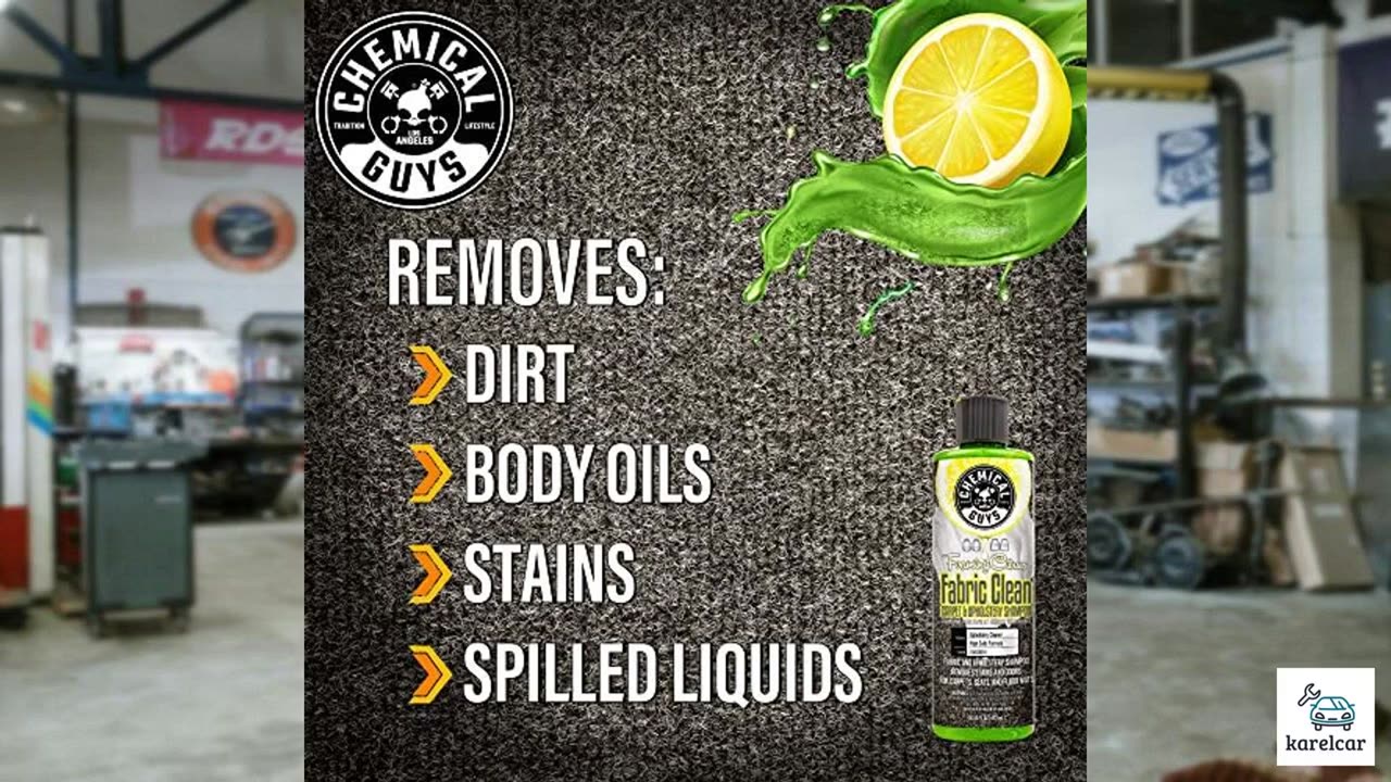 Chemical Guys CWS20316 Foaming Citrus Fabric Clean