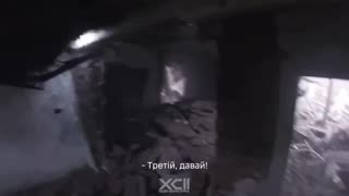 Ukrainian Scouts Find Three Russian Soldiers Hiding in Destroyed Building