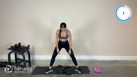 [FREE Day 22 + NEW TRAINER ALERT] Lower Body Strength + Cardio Mix: EMOMs, Circuits, Glute Finisher
