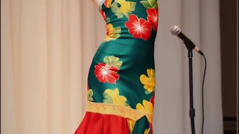 Beautiful Asian woman nostalgic 1950s with timeless magical dance #agt #dance #americagottalent