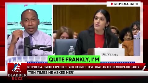 Stephen A. Smith Explodes: ‘You Cannot Have That As The Democratic Party
