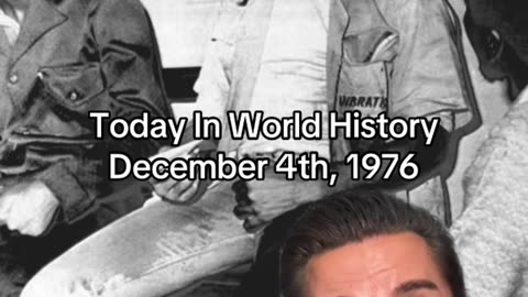 THE HISTORIC MOMENT OF DECEMBER 4th, 1976