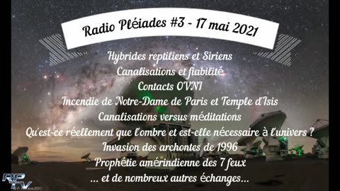 Radio Pléiades sur Rumble