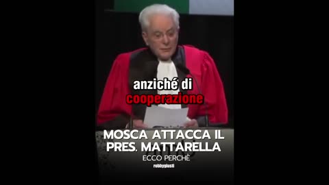 Robby Giusti - M0SCA contro il nostro Presidente Mattarella (17.02.25)