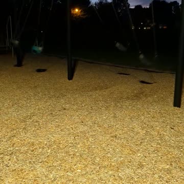 GHOSTS IN THE PLAYGROUND - I JUST SAW THIS AT THE PARK TONIGHT - HALLOWEEN 2025