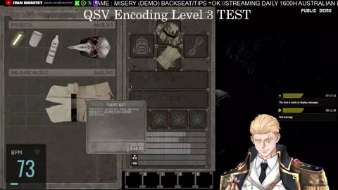 QSV H.264 Test - Stress testing stream dont click