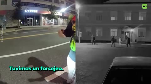 Contraste en el uso de la fuerza de la Policía en Rusia y en EE.UU.