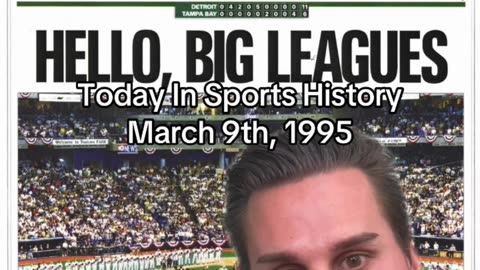 THE HISTORIC SPORTS MOMENT OF MARCH 9th, 1995