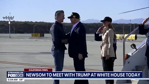 Newsom to meet with Trump at the White House