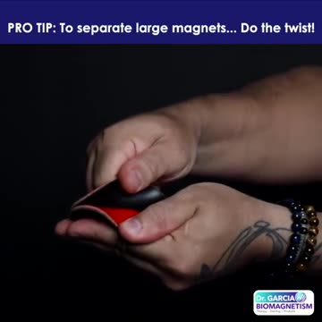 Magnet Twist Made Easy: 1,500-Gauss Neodymium Magnets for Biomagnetism Therapy | Dr. Luis Garcia
