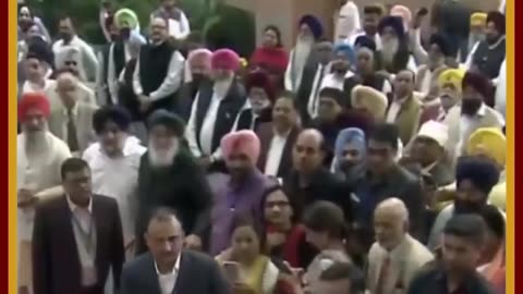 When PM Modi Met Former PM Manmohan Singh At Kartarpur Sahib Corridor Inauguration