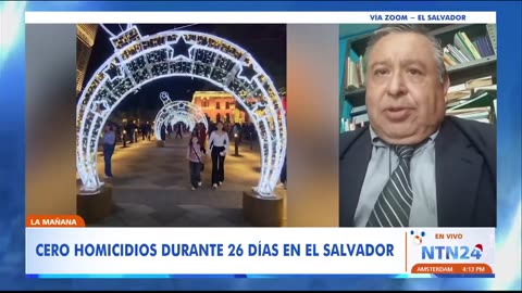 Histórico diciembre en El Salvador, 26 días consecutivos sin homicidios