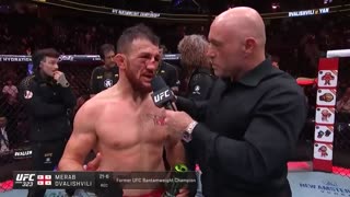 Merab Dvalishvili Octagon Interview _ UFC 323