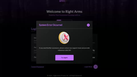 MINERX MINER X - SYSTEM ERROR OCCURRED - PLEASE STAY TUNED - AI BITCOIN MINING - TOP TEAM ROB BUSER