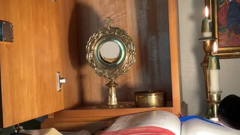 29th Sunday; adoration; homily on faith and prayer