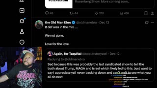 THE COPE! Ebro n RosenDweeb accuse me and Drake of being RIGHT WING! Bobby Shmurda JUMPED!