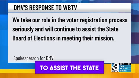 The North Carolina DMV is making dramatic changes to its voter registration