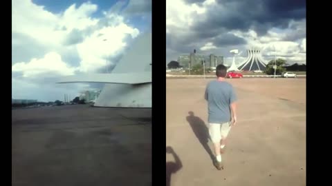 2015 - Passeando pelo Plano Piloto em Brasília em abril de 2015