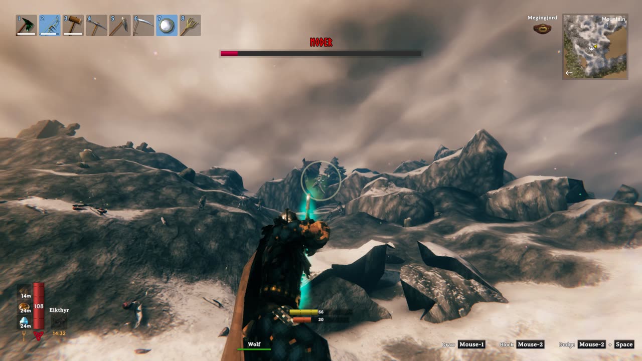 Valheim - Using Wolves To Beat Moder