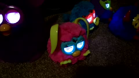 Furbys love musica, and Purple Sugar Plum dances along