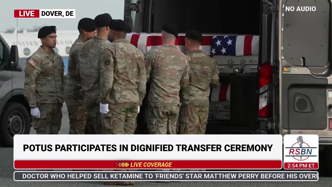 FULL: President Trump Participates in a Moment of Silence for Fallen Iowa National Guards - 12/17/25