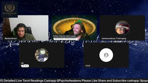 11/03/25 Psyche Awakens VOD: "Kult of Psyche Midnight Madness Open Panel Tarot and Fun"
