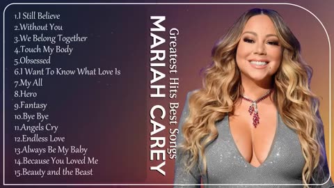 💖 MARIAH CAREY ~ Top Of Divas Hits 2025 ~ Whitney Houston, Celine Dion | Greatest Hits Full Album 💫