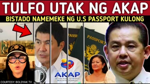 BREAKING ERWIN TULFO I-DISQUALIFY DAHIL SA PAMEMEKE NG U.S PASSPORT? SIYA PALA UTAK NG AKAP AYUDA?