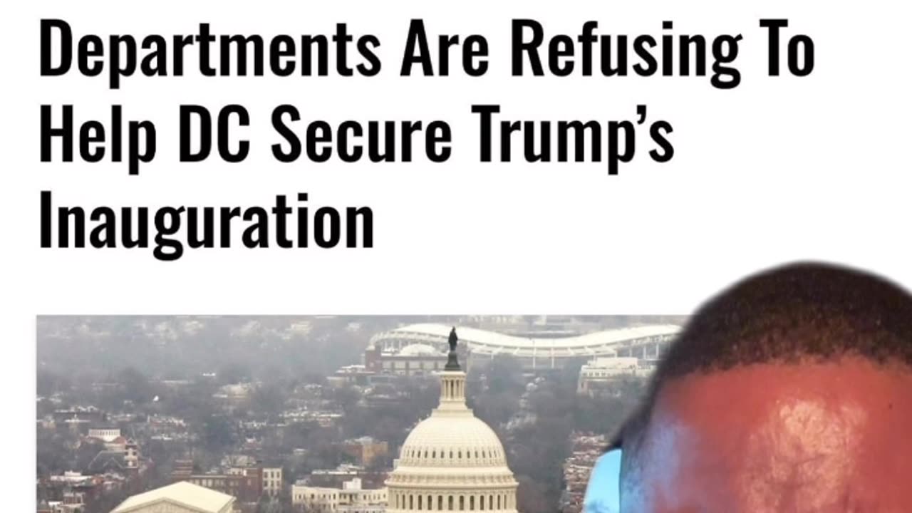 Breaking:Local Police Departments Are Refusing To Help DC Secure Trumps Inauguration
