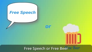 Free Speech or Free Beer - Legitimacy of Rights
