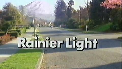 1987 Rainier Light Beer Scooter Commercial
