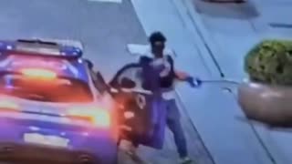 The Italian police explain to fake asylum seeker that Italy is no joke.