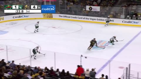 NHL - Some more 'FLEU-RY' chants in Vegas for Flower at the end of regulation 💛