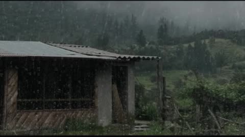 Heavy Rain & Rolling Thunder | Relaxing Rain Sounds (5 Min) Part 2