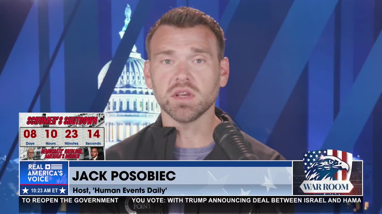 JACK POSOBIEC: “TRUMP DESERVES TEN NOBEL PRIZES”