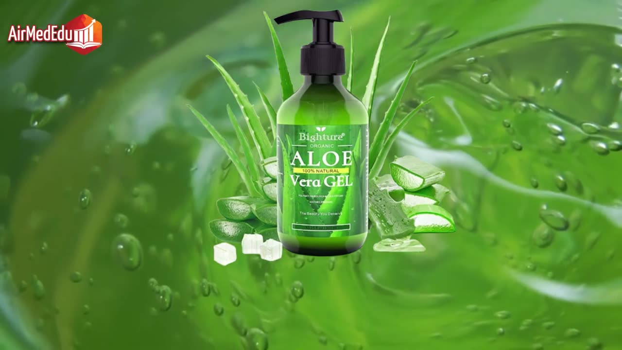Aloe vera, Extraction of Active Substances