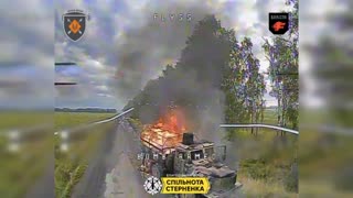 💥 Destruction of Russian logistics in Kursk region by Novem Group!