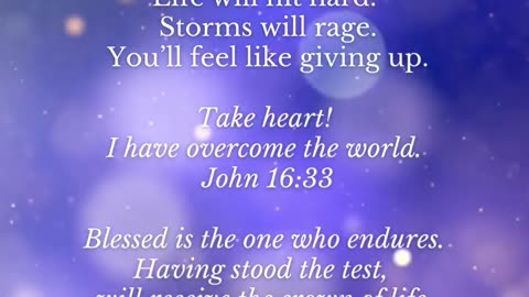 Hold On Victory is coming