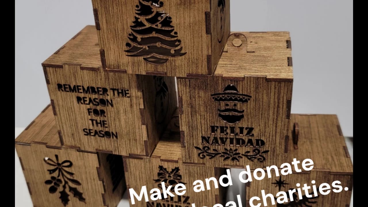 Season of Giving: Laser-Cut Holiday Keepsake Boxes
