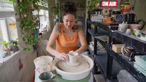 Live 🔴 Swan City Ceramics - Ep. 146 Pottery Livestream