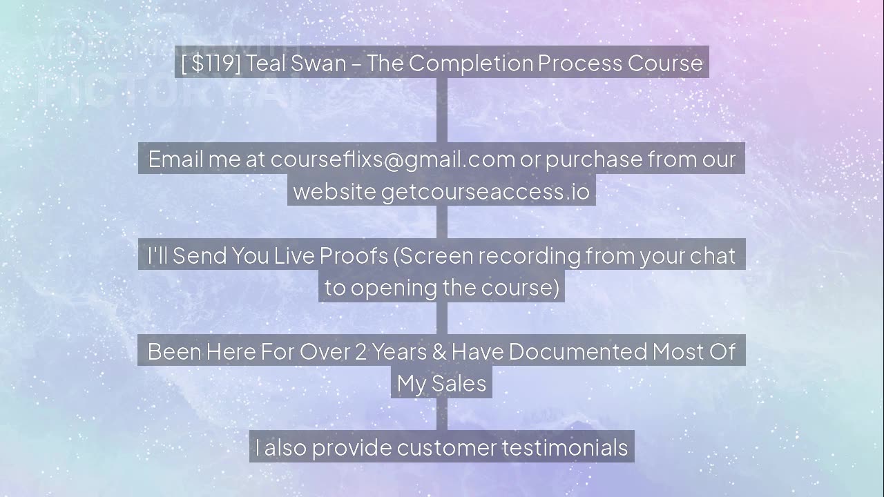 Teal Swan – The Completion Process Course