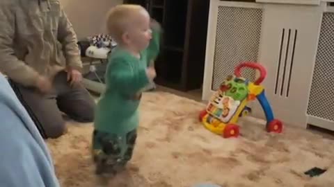 Roman loving ❤️ his little