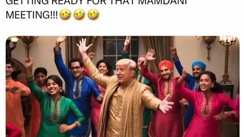 GETTING READY FOR THAT MAMDANI MEETING!!!🤣🤣🤣