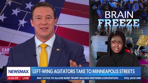 🍿Carl Higbie interacts with CE protesters in Minneapolis