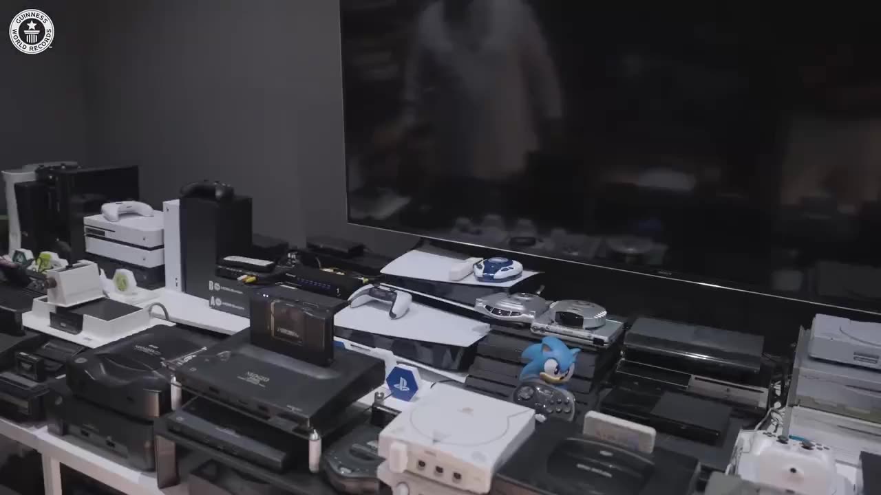 Most gaming consoles connected to a single TV